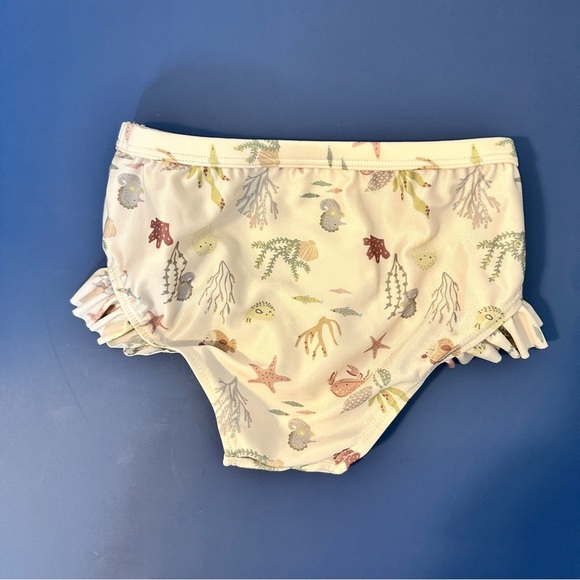 [KID] H&M Toddler Swim Trunks 2-Pack 1-2T Pink & Seashell Patterned - Picture 11 of 13